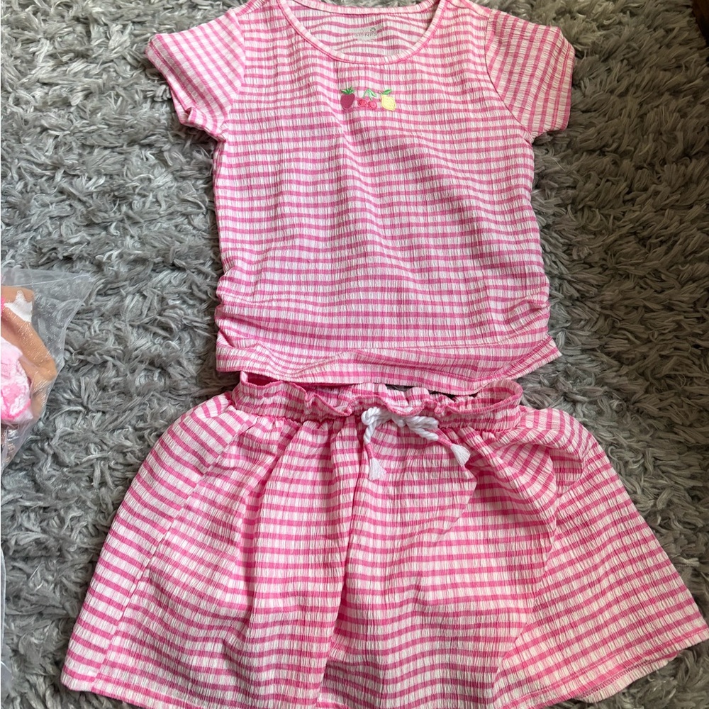 Garanimals Pink and White Striped Top